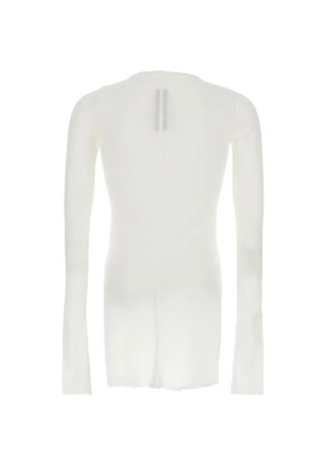 rib ls t tee man white RICK OWENS | RU01F2250 RC11